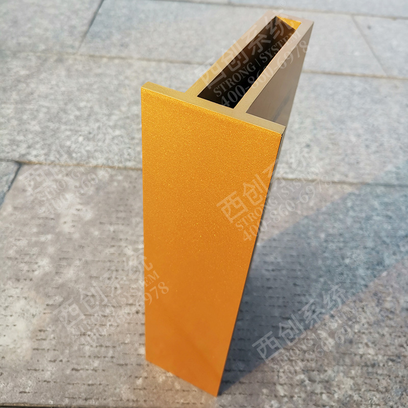 且-shaped Rectangular refined steel curtain wall profile(图3)